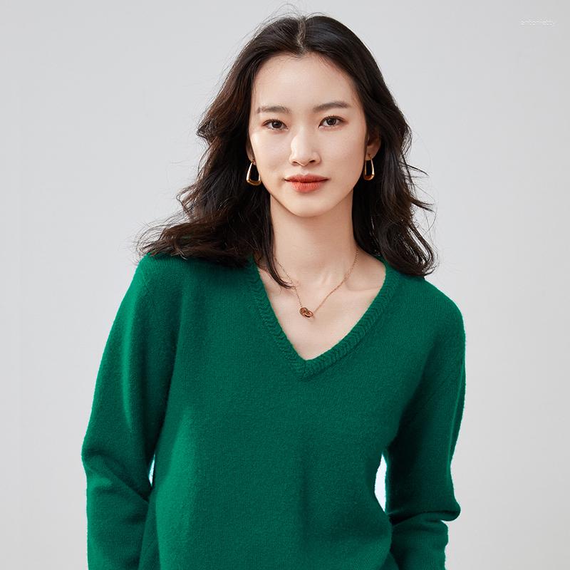 Women's Sweaters Tailor Sheep 2023 Autumn Winter Pure Cashmere Sweater V-Neck Women's High Quality Soft Female Loose Knitted Jumper, Green
Women's Sweaters Tailor Sheep 2023 Autumn Winter Pure Cashmere Sweater V-Neck Women's High Quality Soft Female Loose Knitted Jumper, Green