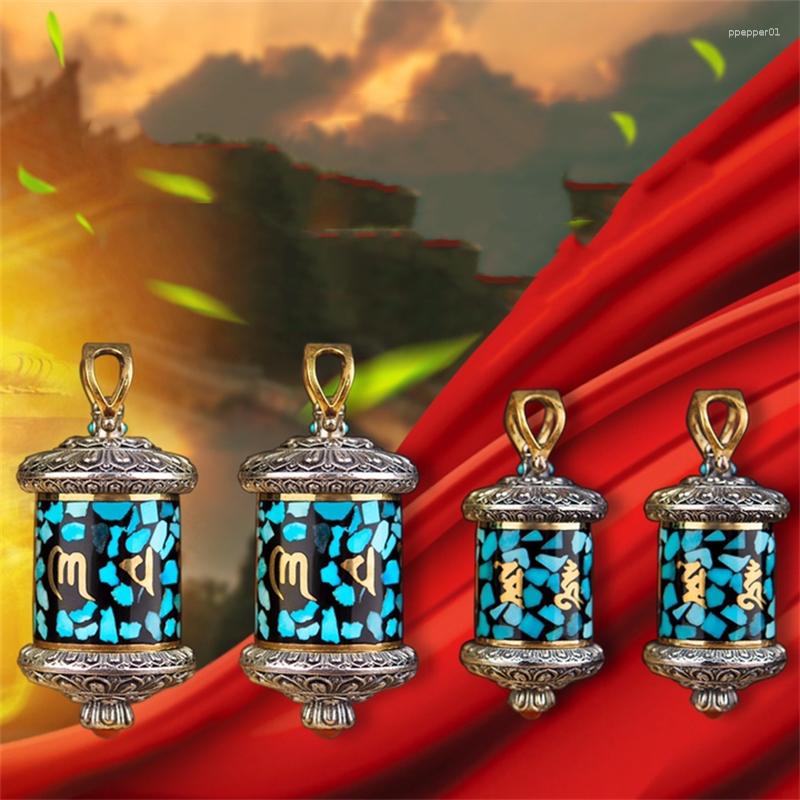 Pendant Necklaces FoYuan Silver Color Personalized Retro Turquoise Black Orchid Straight Box Transfer Necklace For Men And Women
Pendant Necklaces FoYuan Silver Color Personalized Retro Turquoise Black Orchid Straight Box Transfer Necklace For Men And Women
