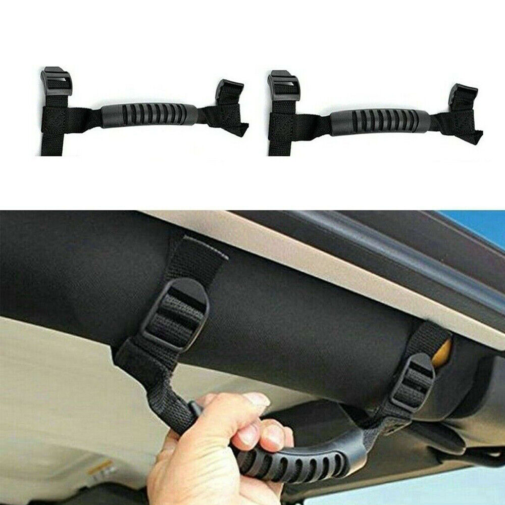 For 1997-2018 Jeep Wrangler JK Roll Bar Grab Handles 2 Piece Kit new OEM 82211740
