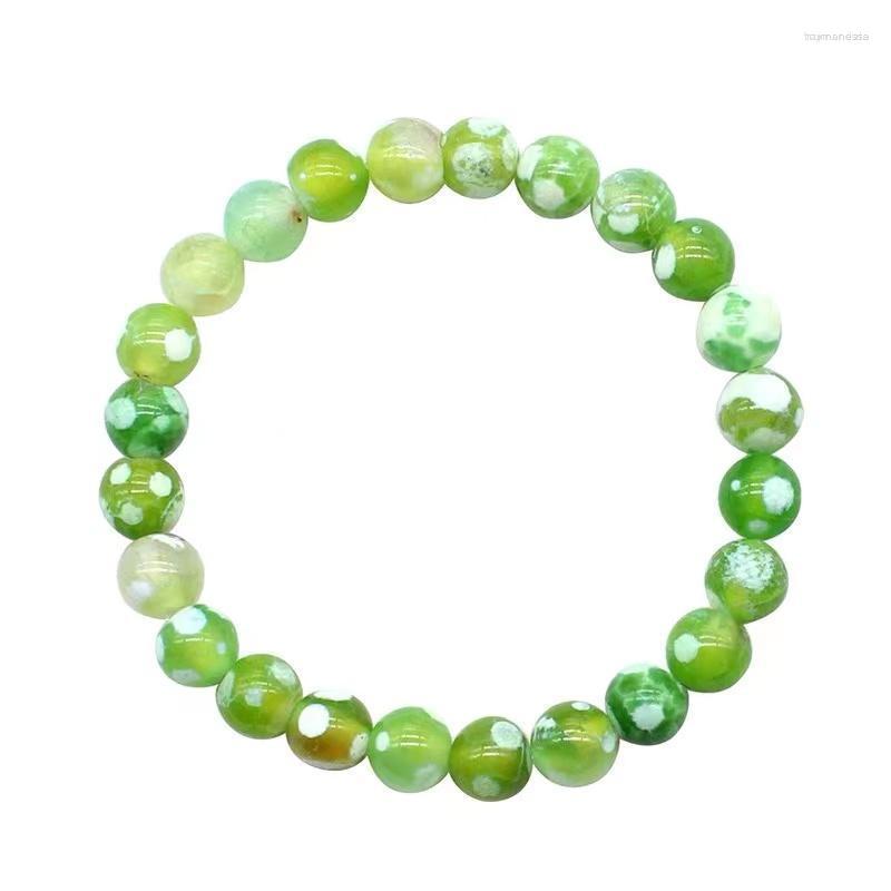 Strand Beaded Strands 8mm Natural Yellow Fire Agates Beads Bracelets Men Meditation Energy Elastic Rope Women Prayer Jewelry Yoga Bracelet
Strand Beaded Strands 8mm Natural Yellow Fire Agates Beads Bracelets Men Meditation Energy Elastic Rope Women Prayer Jewelry Yoga Bracelet