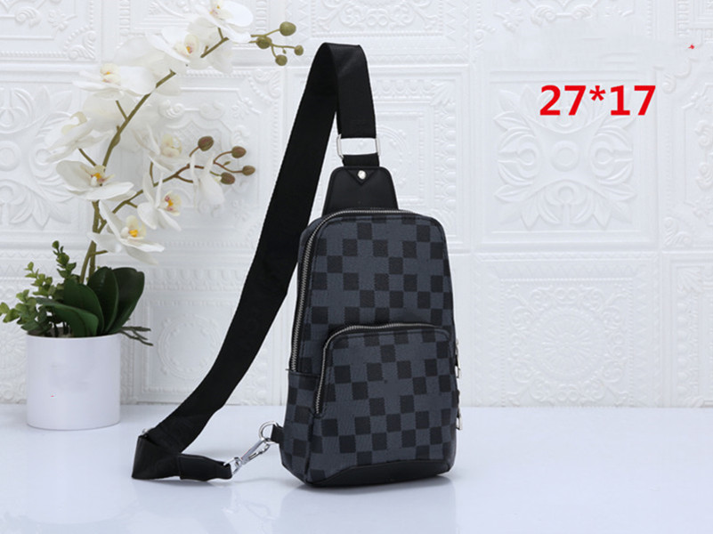 TOP Quality Avenue Sling Bag Mens Luxury Designer For PU Leather Shoulder Bags Cross Body Purse Wallet men designer handbags Chest bag Briefcases, Black checked
TOP Quality Avenue Sling Bag Mens Luxury Designer For PU Leather Shoulder Bags Cross Body Purse Wallet men designer handbags Chest bag Briefcases, Black checked