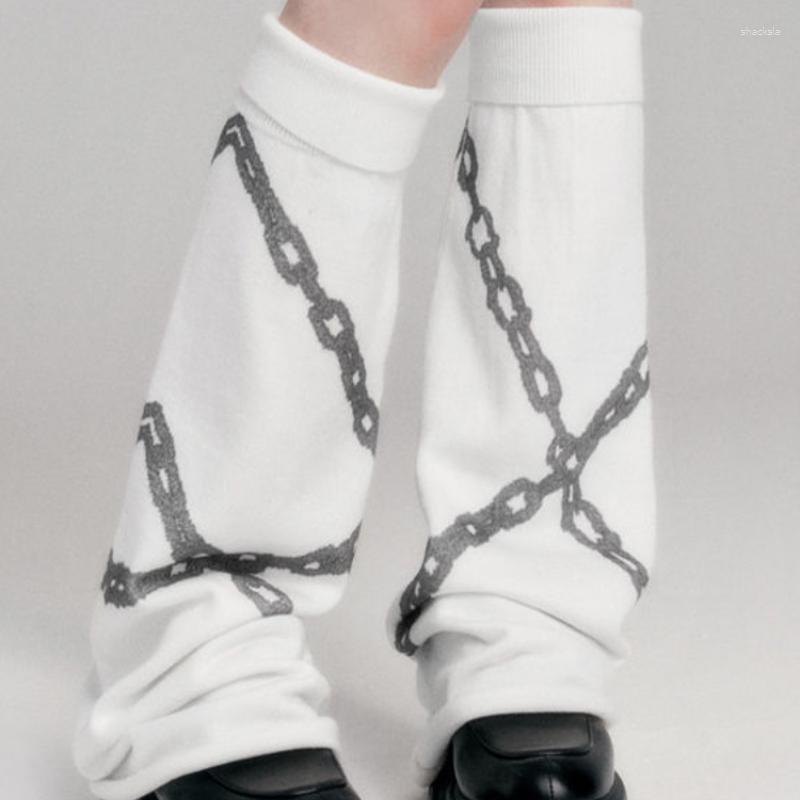 Women Socks Harajuku Fashion Woman Print 2023 Spring Lady Punk Knee Leg Warmer Gothic Outdoor Rock Sock JK Knitted Y2k Calf, White
Women Socks Harajuku Fashion Woman Print 2023 Spring Lady Punk Knee Leg Warmer Gothic Outdoor Rock Sock JK Knitted Y2k Calf, White