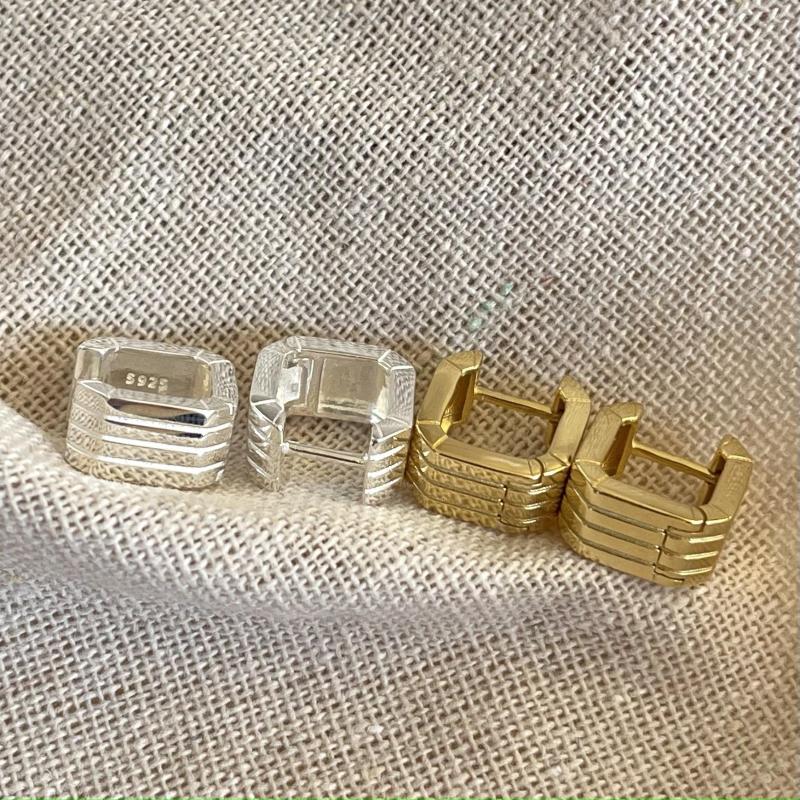 Stud Earrings Kinel 925 Sterling Silver Original Certified Simple Fashion Square Stacking For Women Creative Design
Stud Earrings Kinel 925 Sterling Silver Original Certified Simple Fashion Square Stacking For Women Creative Design