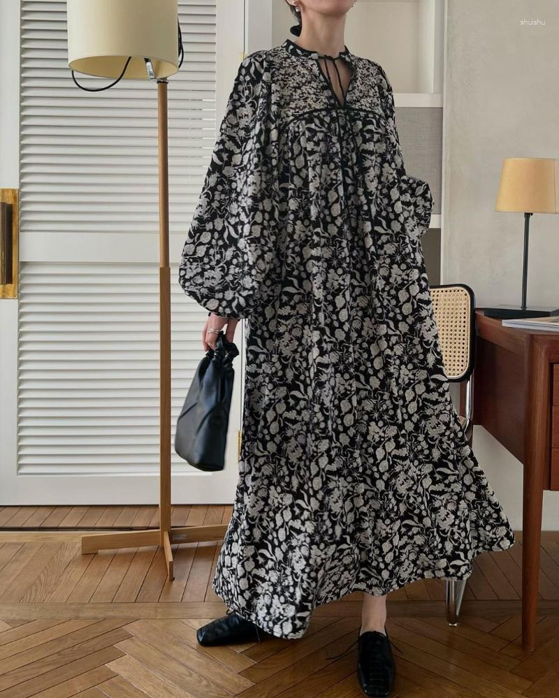 Casual Dresses Kuzuwata Japanese Bubble Sleeve Gentle Long A-line Loose Slim Vestidos De Mujer 2023 Summer Printed Lace Up Robe Femme, Picture
Casual Dresses Kuzuwata Japanese Bubble Sleeve Gentle Long A-line Loose Slim Vestidos De Mujer 2023 Summer Printed Lace Up Robe Femme, Picture