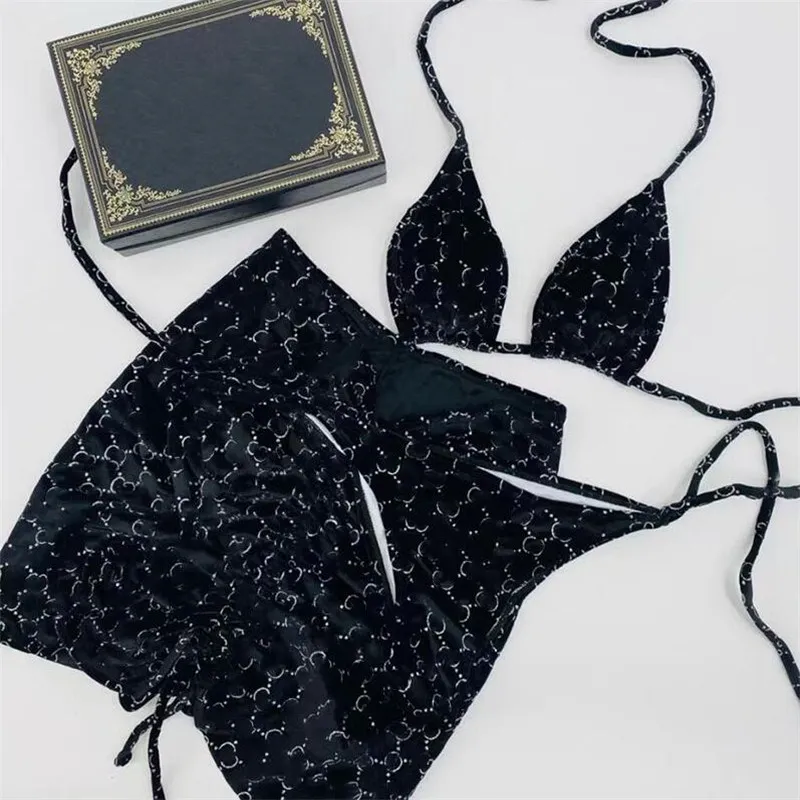 Designer bikini swimsuit Personlity Letter Women Swimwear Summer 3 Piece Sexy Bikinis Set Beach Style Soft Touch Velvet Swimsuit, G /brown
Designer bikini swimsuit Personlity Letter Women Swimwear Summer 3 Piece Sexy Bikinis Set Beach Style Soft Touch Velvet Swimsuit, G /brown