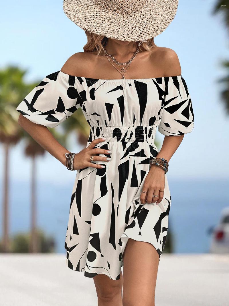 Casual Dresses Female Fashion Printed Elastic Waist A-Line Mini 2023 Women's One Shoulder Dress Elegant Ropa Mujer, Orange
Casual Dresses Female Fashion Printed Elastic Waist A-Line Mini 2023 Women's One Shoulder Dress Elegant Ropa Mujer, Orange