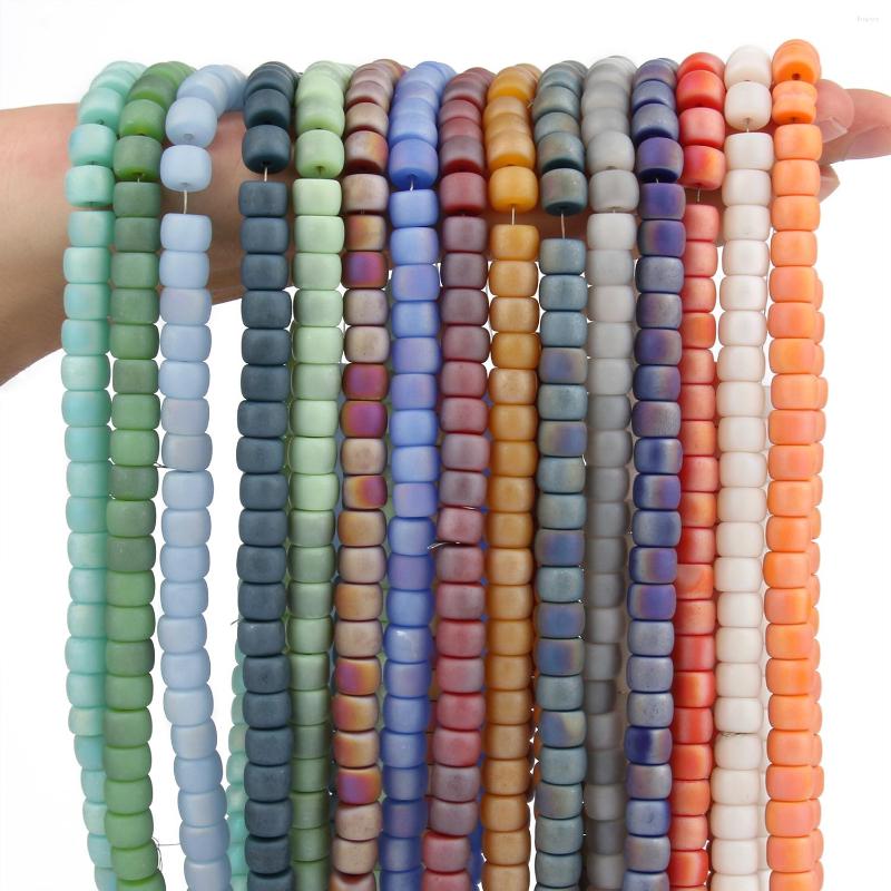 Beads 8x6mm AB Color Plated Matte Glass Crystal Cylinder Abacus Loose Rondelle For Jewelry Making DIY Handmade Bracelet
Beads 8x6mm AB Color Plated Matte Glass Crystal Cylinder Abacus Loose Rondelle For Jewelry Making DIY Handmade Bracelet