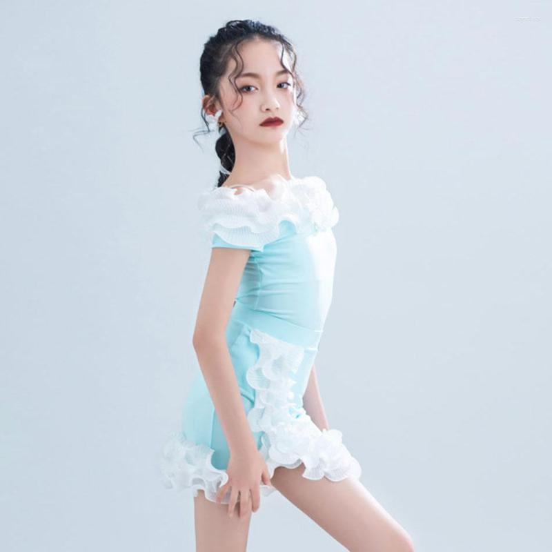 Stage Wear Lotus Line Bodysuit And Female Latin Dance Skirt For Women Dress Set Competition Ballroom Dancing Costume NY07 LT6B32MW, White and blue
Stage Wear Lotus Line Bodysuit And Female Latin Dance Skirt For Women Dress Set Competition Ballroom Dancing Costume NY07 LT6B32MW, White and blue