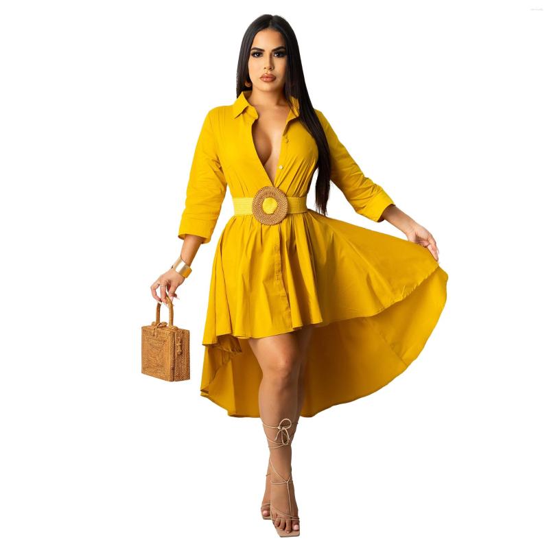 Ethnic Clothing Fashion Dresses For African Women 2023 Summer Sexy V-nexk Irregular Half Sleeve Shirt Dress High Waist Slim Vestidos
Ethnic Clothing Fashion Dresses For African Women 2023 Summer Sexy V-nexk Irregular Half Sleeve Shirt Dress High Waist Slim Vestidos