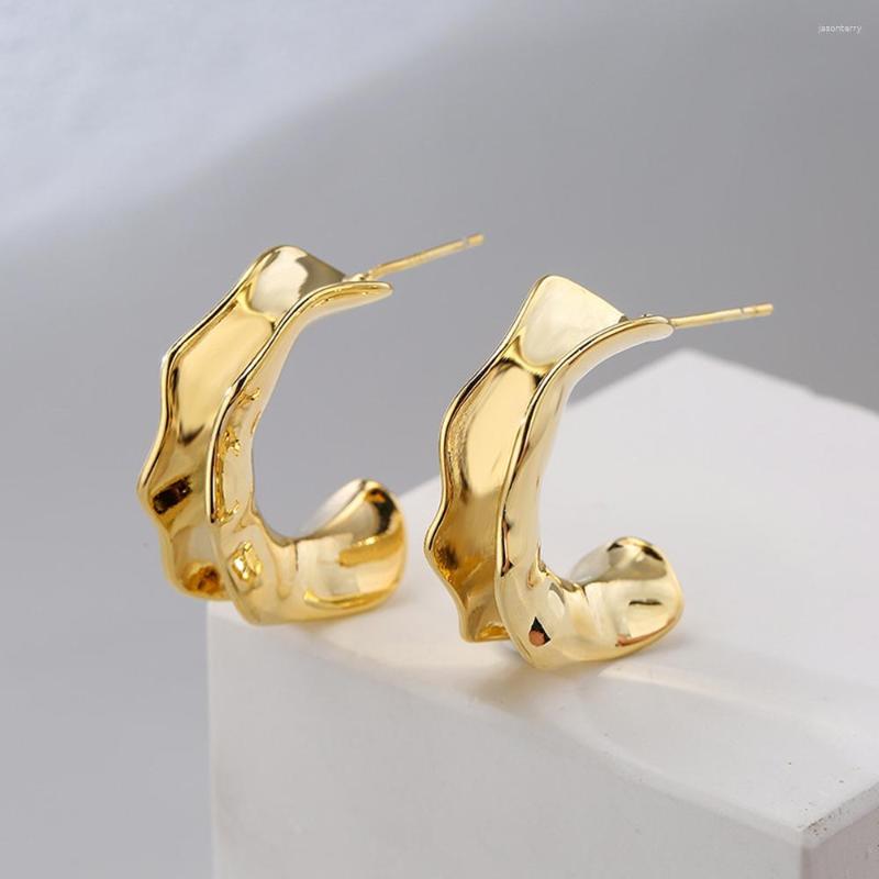 Stud Earrings High Quality Elegant Intellectual Copper C-shape Semicircular For Women Gilr Party Wedding Jewelry Friendship Gift
Stud Earrings High Quality Elegant Intellectual Copper C-shape Semicircular For Women Gilr Party Wedding Jewelry Friendship Gift