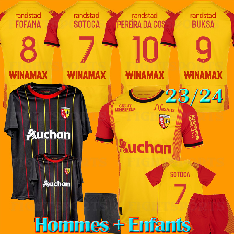 maillot RC Lens 23 24 soccer jerseys home yellow Saint-Barbe special KAKUTA OPENDA GANAGO SOTOCA FOFANA Football Shirt 2023 kids NOTRE SANG ESTOR fans, 23 24 away kids
maillot RC Lens 23 24 soccer jerseys home yellow Saint-Barbe special KAKUTA OPENDA GANAGO SOTOCA FOFANA Football Shirt 2023 kids NOTRE SANG ESTOR fans, 23 24 away kids