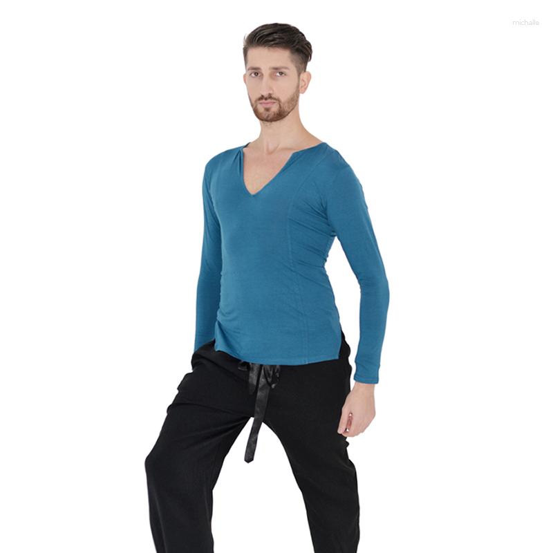 Stage Wear Latin Dance Top For Men V-neck Salsa Dancewear Samba Costume Tap Clothes Long Sleeve Outfit American Clothing JL2392, Only tops
Stage Wear Latin Dance Top For Men V-neck Salsa Dancewear Samba Costume Tap Clothes Long Sleeve Outfit American Clothing JL2392, Only tops
