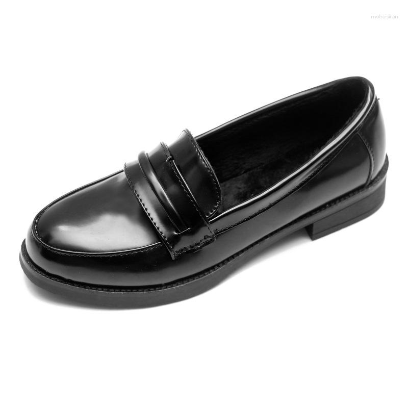Flat Shoes Kids For Baby Girls British Working College Style Soft Leather Platform Heel Rubber Sole Japanese Anime Costume, Black
Flat Shoes Kids For Baby Girls British Working College Style Soft Leather Platform Heel Rubber Sole Japanese Anime Costume, Black