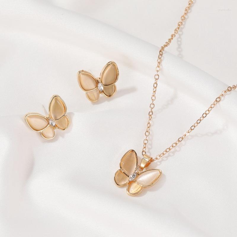 Necklace Earrings Set Elegant Butterfly Pecklace Fashion For Women Drop Sets 2023 Jewellery Wedding Party Gifts Ladies, Picture shown
Necklace Earrings Set Elegant Butterfly Pecklace Fashion For Women Drop Sets 2023 Jewellery Wedding Party Gifts Ladies, Picture shown