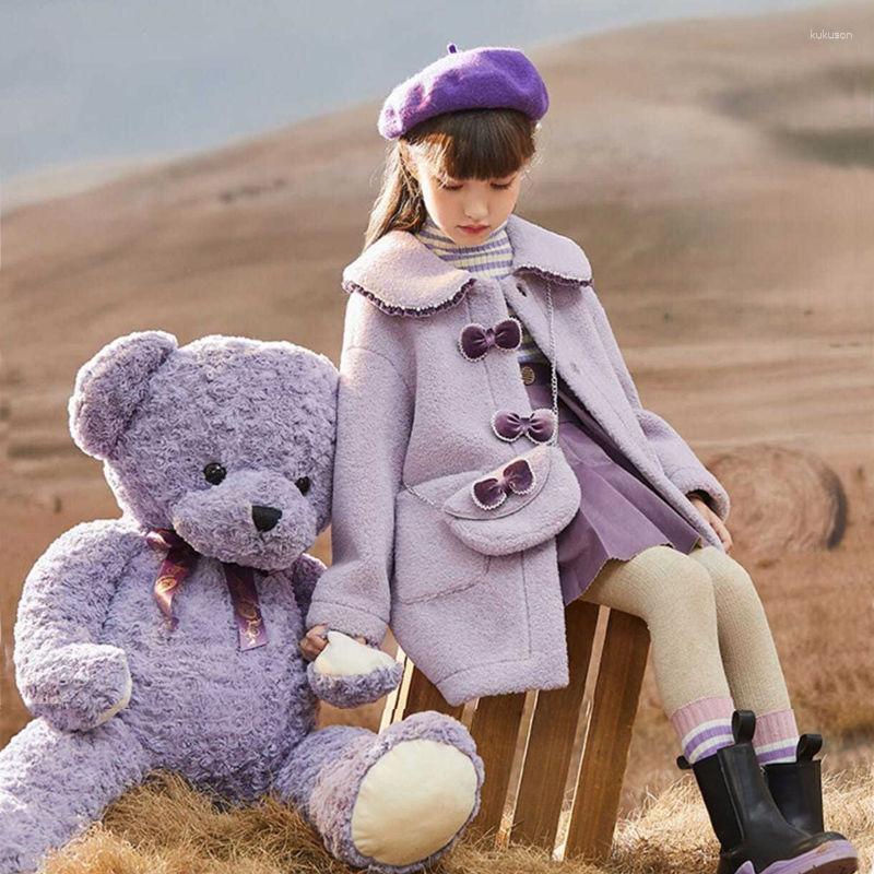 Jackets Spring Autumn Jacket For Girl Korean Version Coat Turn-down Collar Mid-Length Casual Children's Outwear Clothing Tops W44, Purple
Jackets Spring Autumn Jacket For Girl Korean Version Coat Turn-down Collar Mid-Length Casual Children's Outwear Clothing Tops W44, Purple