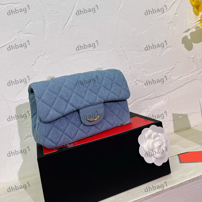 Classic Denim Bag Women Shoulder Bag Diamond Check Clamshell Hardware Metal Turnbuckle Handbag Matelasse Chain Crossbody Bag Gold Ball Key Bag Card Holder Box 20x13, Blue
Classic Denim Bag Women Shoulder Bag Diamond Check Clamshell Hardware Metal Turnbuckle Handbag Matelasse Chain Crossbody Bag Gold Ball Key Bag Card Holder Box 20x13, Blue