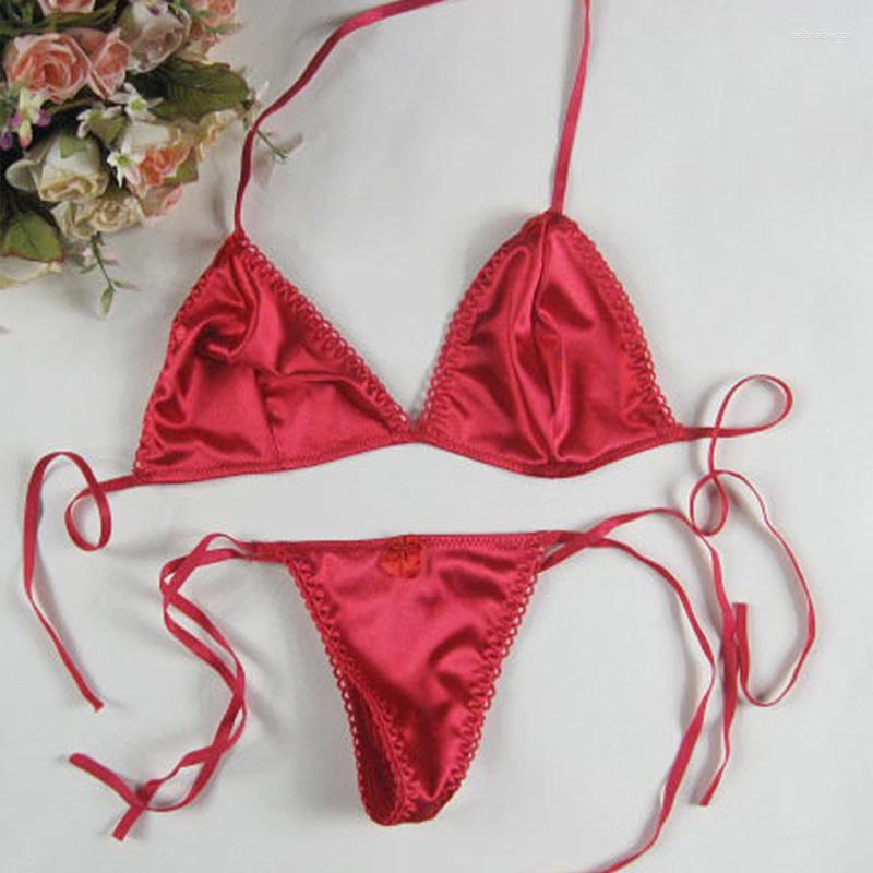 Bras Sets Women Lingerie Set Sexy Lace Up Bra G-string Thongs Solid Color Three-point Underware Female Beach Bikini Erotic Ladies Swimsuit
Bras Sets Women Lingerie Set Sexy Lace Up Bra G-string Thongs Solid Color Three-point Underware Female Beach Bikini Erotic Ladies Swimsuit