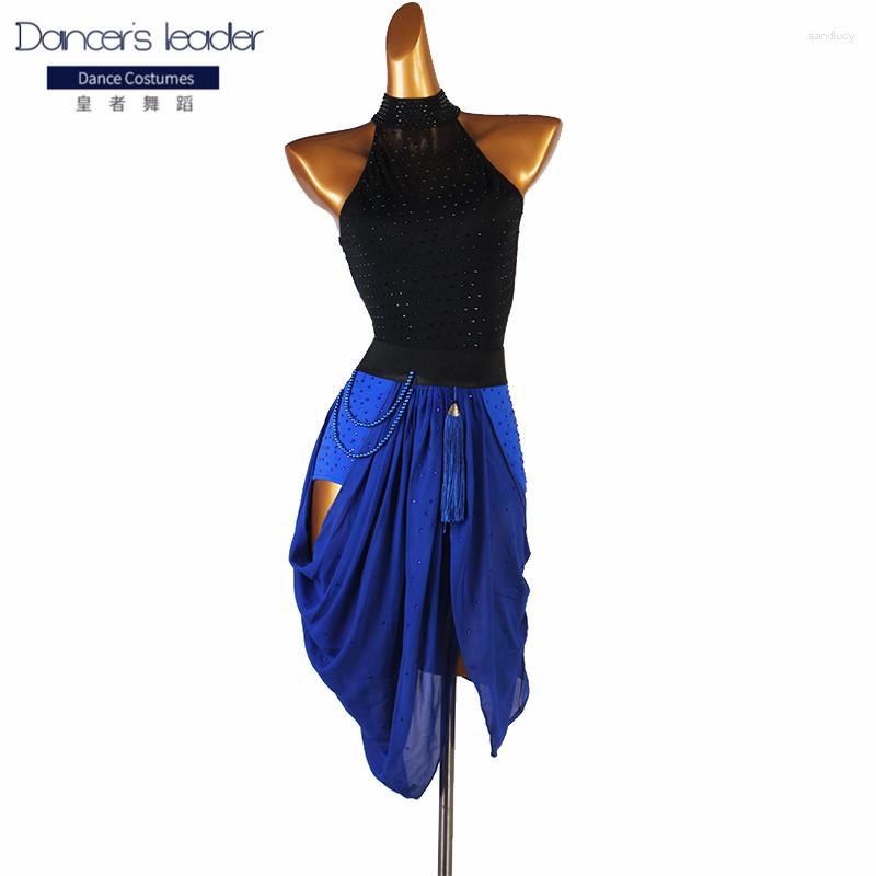 Stage Wear High-end Latin Dance Practice Dress High Neck Halter Costume Rumbachia Competition Performance, Black
Stage Wear High-end Latin Dance Practice Dress High Neck Halter Costume Rumbachia Competition Performance, Black