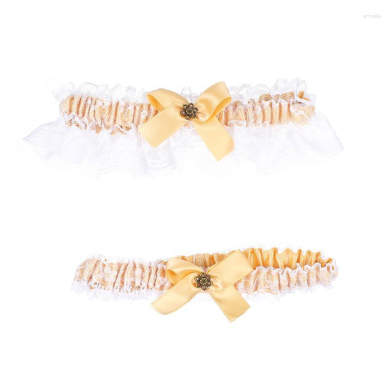 Garters 1 Set Lace Bridal Wedding Sexy Leg Supplies, As shown