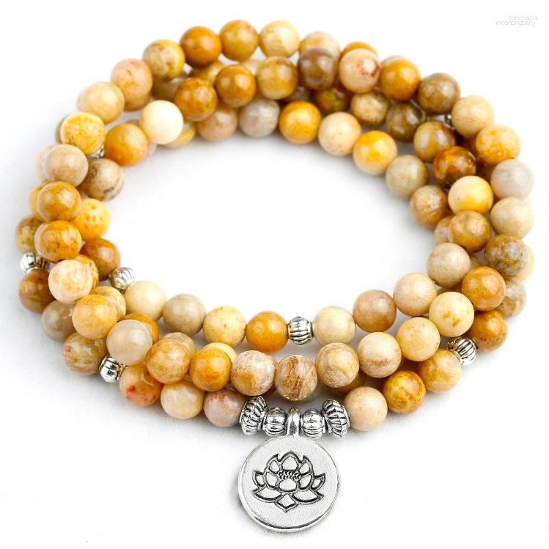 Strand Natural Coral Stone 6MM Beads Buddhist Lucky Energy Yoga Gift Handmade Bracelets Women Men Lotus Charm Products
Strand Natural Coral Stone 6MM Beads Buddhist Lucky Energy Yoga Gift Handmade Bracelets Women Men Lotus Charm Products