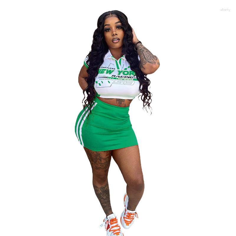 Ethnic Clothing Skirt Set Summer European American Women's Fashion Print Polo Neck Slim Sexy Two Piece For African Nigeria Girls's
Ethnic Clothing Skirt Set Summer European American Women's Fashion Print Polo Neck Slim Sexy Two Piece For African Nigeria Girls's