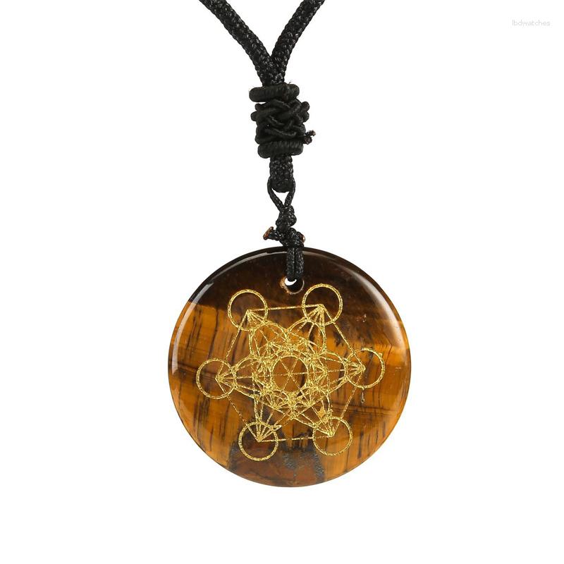 Pendant Necklaces Natural Crystal Metatron Array Carved Pendulum Reiki Healing Quartz Chakra Necklace Women Meditation Amulet
Pendant Necklaces Natural Crystal Metatron Array Carved Pendulum Reiki Healing Quartz Chakra Necklace Women Meditation Amulet