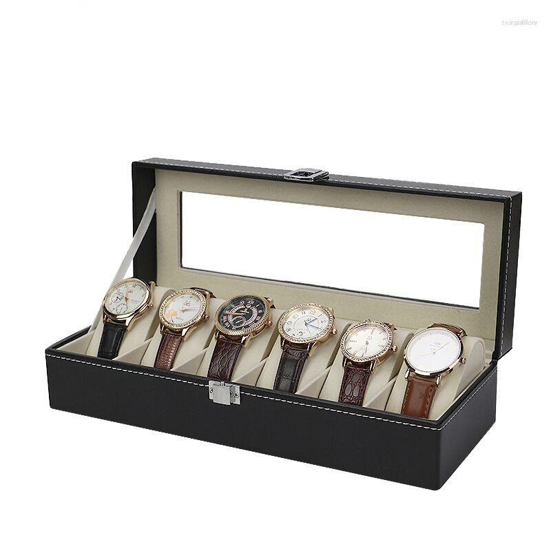 Watch Boxes Portable Leather Box Women Watches 6/10 Slots Case Organizer Jewelry Storage Male Men Holders Gifts Display
Watch Boxes Portable Leather Box Women Watches 6/10 Slots Case Organizer Jewelry Storage Male Men Holders Gifts Display