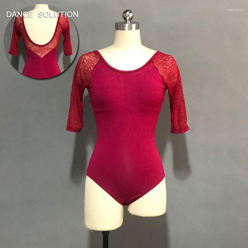 Stage Wear Mid Sleeve Burguny Ballet Dance Leotard For Women Bodywear 01D0024, Picture shown
Stage Wear Mid Sleeve Burguny Ballet Dance Leotard For Women Bodywear 01D0024, Picture shown