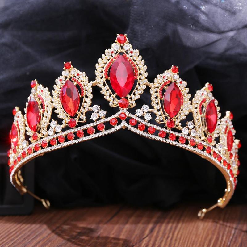 Hair Clips Baroque Crystal Royal Wedding Crowns Bridal Headpiece Rhinestone Pageant Diadem Queen Crown Princess Tiaras Jewelry
Hair Clips Baroque Crystal Royal Wedding Crowns Bridal Headpiece Rhinestone Pageant Diadem Queen Crown Princess Tiaras Jewelry