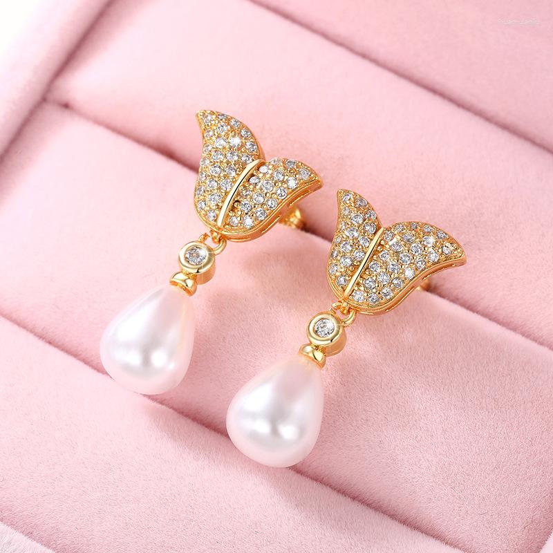 Dangle Earrings 2023 Creative Beauty Fish Tail Pearl Feminine Style High Class Foreign Light Luxury Anti Allergic
Dangle Earrings 2023 Creative Beauty Fish Tail Pearl Feminine Style High Class Foreign Light Luxury Anti Allergic