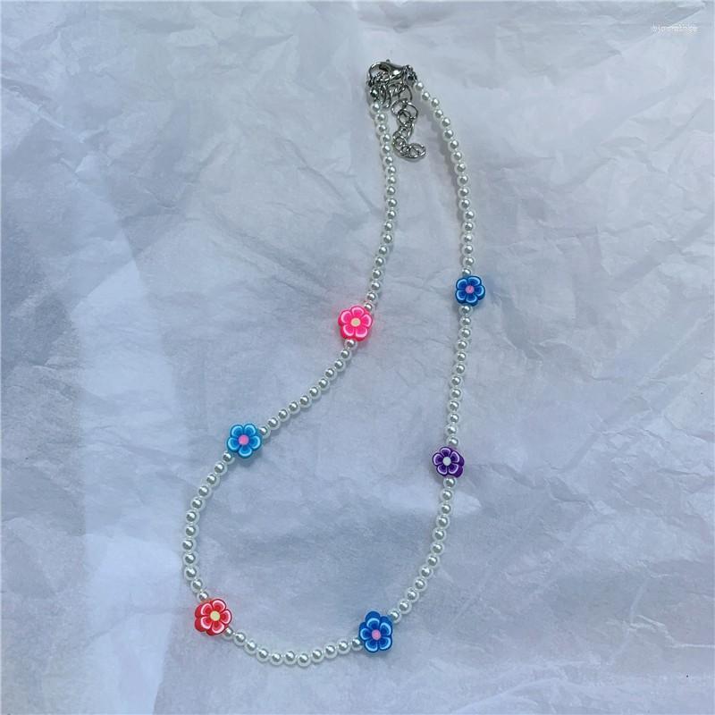 Chains Fashion Simple And Versatile Niche Design Multicolor Lovely Flowers Small Fresh Hand Beaded Ladies Only Beautiful Necklace
Chains Fashion Simple And Versatile Niche Design Multicolor Lovely Flowers Small Fresh Hand Beaded Ladies Only Beautiful Necklace