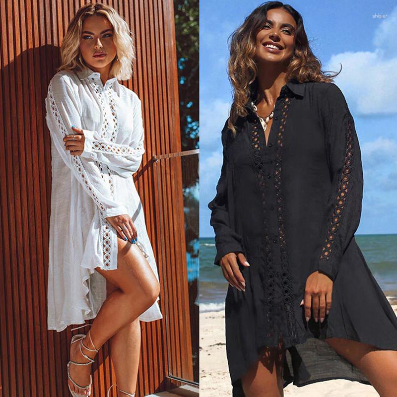 Women's Swimwear Beach Dress Women Summer 2023 Kaftans For Cardigan Cover Up Flower Hollow Out Decorative Long Sleeve Solid Polyester Outing, White
Women's Swimwear Beach Dress Women Summer 2023 Kaftans For Cardigan Cover Up Flower Hollow Out Decorative Long Sleeve Solid Polyester Outing, White