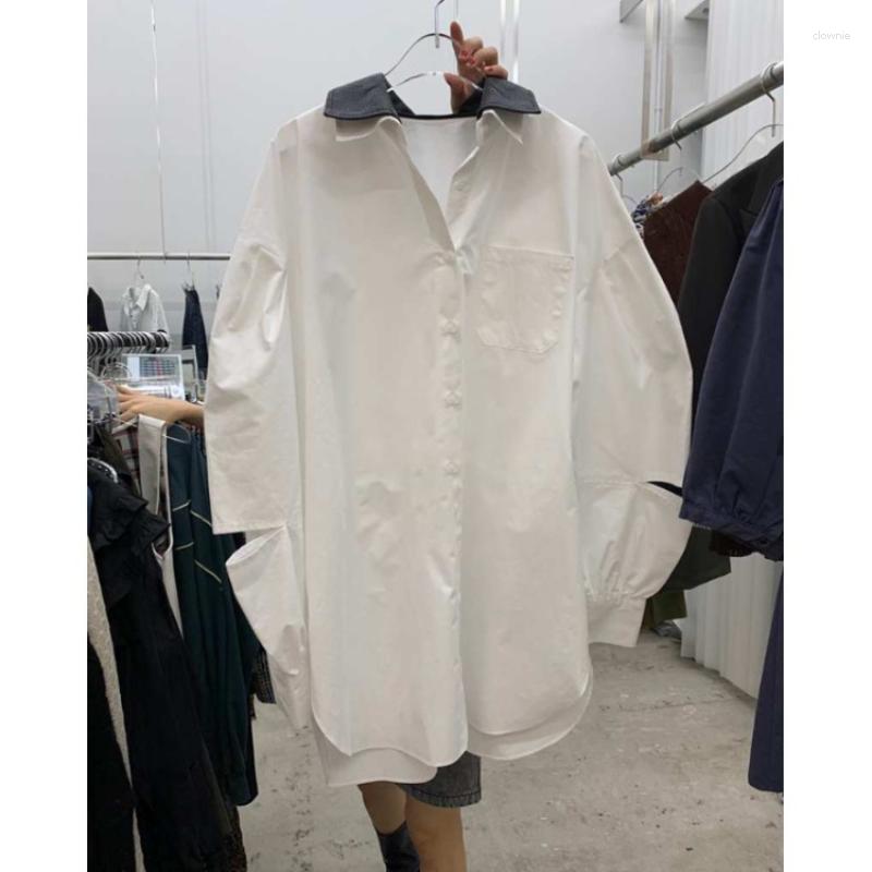Women's Blouses Shirts Women 2023 Double-layer Collar Slit Hole Loose Fashion Long Sleeve Shirt Korean Womens Tops, Black
Women's Blouses Shirts Women 2023 Double-layer Collar Slit Hole Loose Fashion Long Sleeve Shirt Korean Womens Tops, Black
