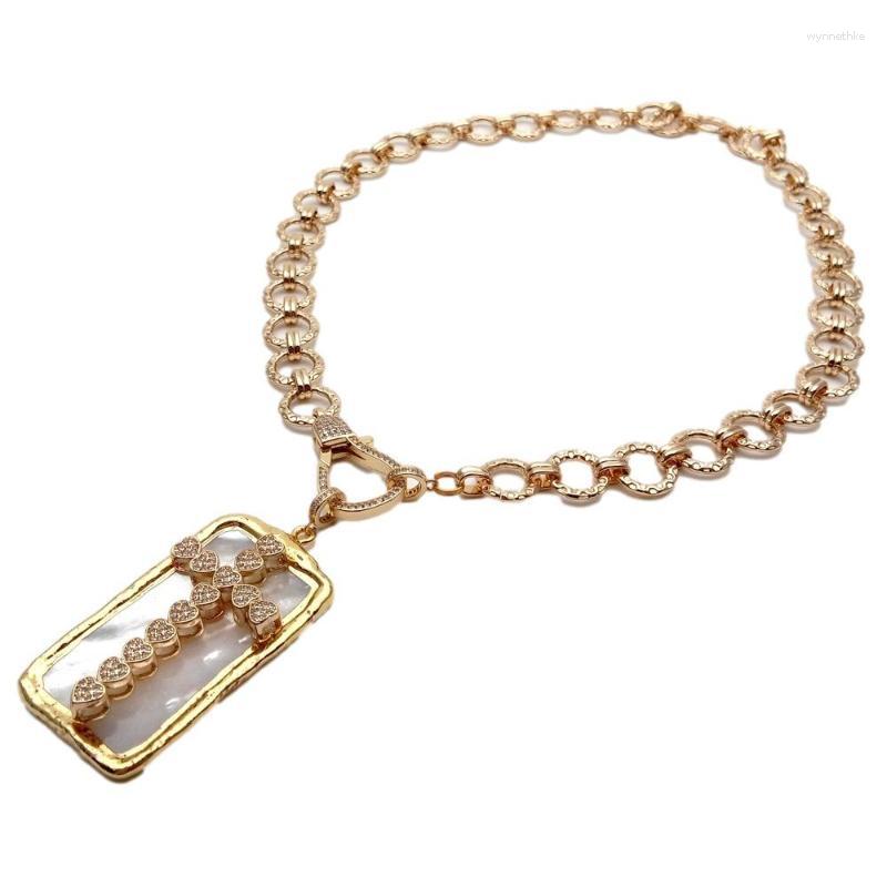 Pendant Necklaces Y.YING Natural White Sea Shell Cz Pave Crucifix Necklace Gold Plated Chain Charm Religious JewelryPendant
Pendant Necklaces Y.YING Natural White Sea Shell Cz Pave Crucifix Necklace Gold Plated Chain Charm Religious JewelryPendant