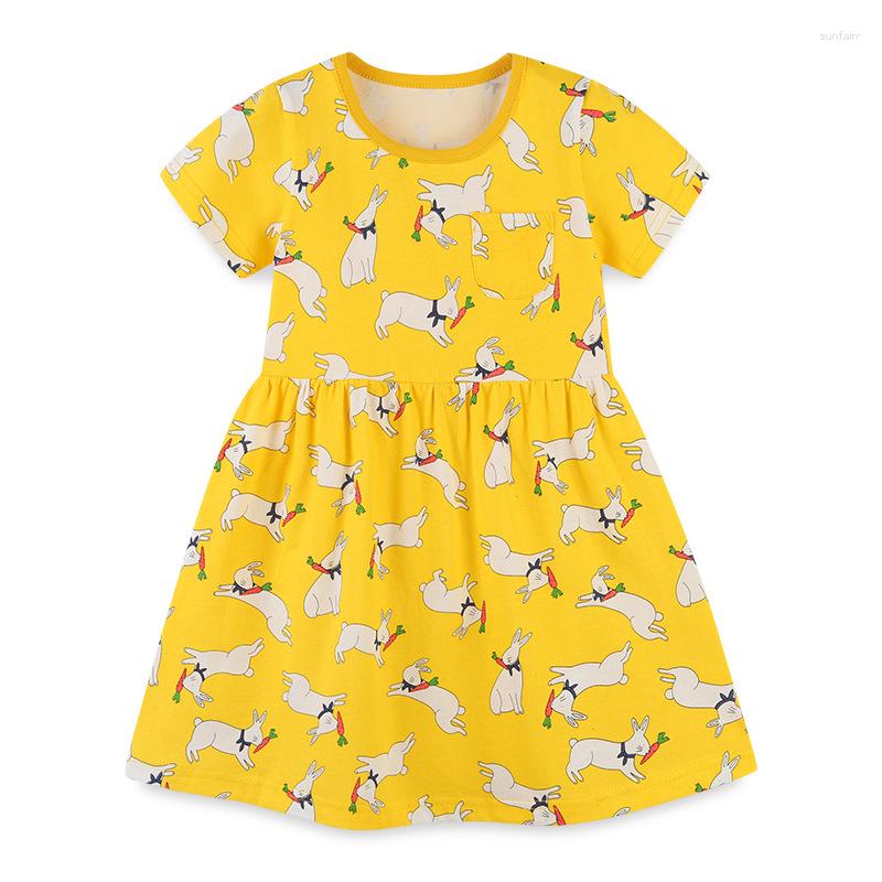Girl Dresses Kids Casual Girls Summer Short Sleeve Cotton Print For Children Costume Beach Party Baby Dress Clthing, Asd-1324
Girl Dresses Kids Casual Girls Summer Short Sleeve Cotton Print For Children Costume Beach Party Baby Dress Clthing, Asd-1324