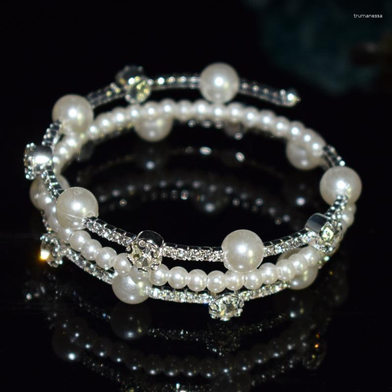 Bangle Luxurious Rhinestone Pearl Gold Silver Color For Women Crystal Bracelets & Bangles Wedding Jewelry GiftsBangle BangleBangle Raym2 
Bangle Luxurious Rhinestone Pearl Gold Silver Color For Women Crystal Bracelets & Bangles Wedding Jewelry GiftsBangle BangleBangle Raym2