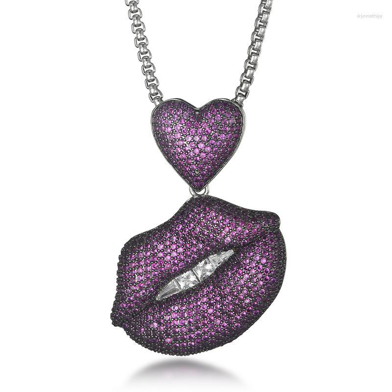 Pendant Necklaces US7 Iced Out Red Lips Necklace Men Women Charm Hip Hop Rose Silver Color Jewelry Gifts With Rope Chain
Pendant Necklaces US7 Iced Out Red Lips Necklace Men Women Charm Hip Hop Rose Silver Color Jewelry Gifts With Rope Chain