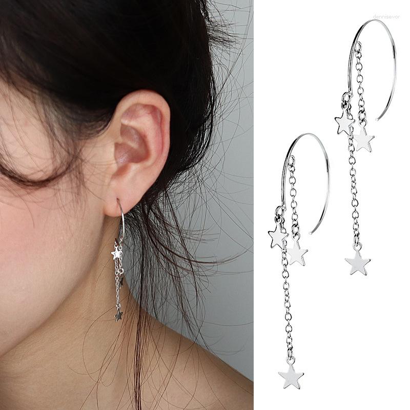 Dangle Earrings LUTAKU Korean Long Metal For Women Pendantes Fashion Jewelry Star Trendy Chain Tassel Brincos
Dangle Earrings LUTAKU Korean Long Metal For Women Pendantes Fashion Jewelry Star Trendy Chain Tassel Brincos