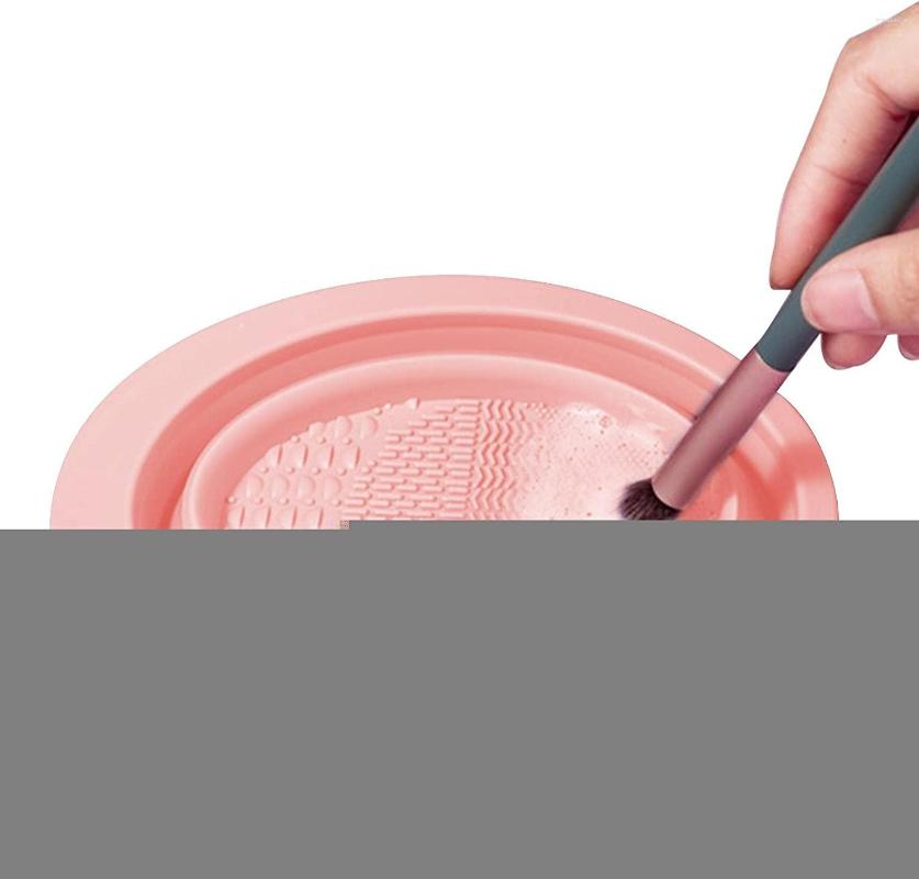 Makeup Brushes Brush Cleaner - Foldable Scrubber Bowl For Make Up Portable Washing Tool Cleansing Sponge Po
Makeup Brushes Brush Cleaner - Foldable Scrubber Bowl For Make Up Portable Washing Tool Cleansing Sponge Po
