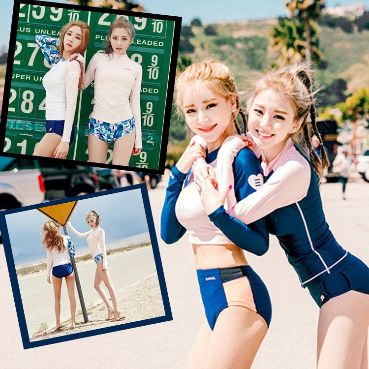 Women' Swimwear Wetsuit Female Summer Split Long-sleeved Sunscreen Slim Jellyfish Clothing Snorkeling Suit Outdoor Sports Surfing Fishing K, Short 3
Women' Swimwear Wetsuit Female Summer Split Long-sleeved Sunscreen Slim Jellyfish Clothing Snorkeling Suit Outdoor Sports Surfing Fishing K, Short 3