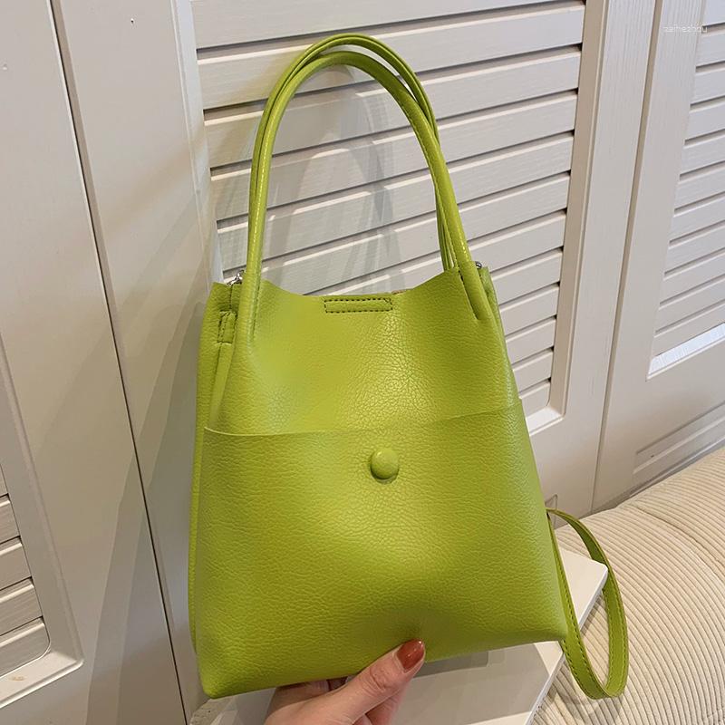 Evening Bags 2023 Fashion Women Chic Shoulder Bag Casual Lady Soft PU Leather Bucket Green Handbags Leisure High Capacity Crossbody, Black
Evening Bags 2023 Fashion Women Chic Shoulder Bag Casual Lady Soft PU Leather Bucket Green Handbags Leisure High Capacity Crossbody, Black