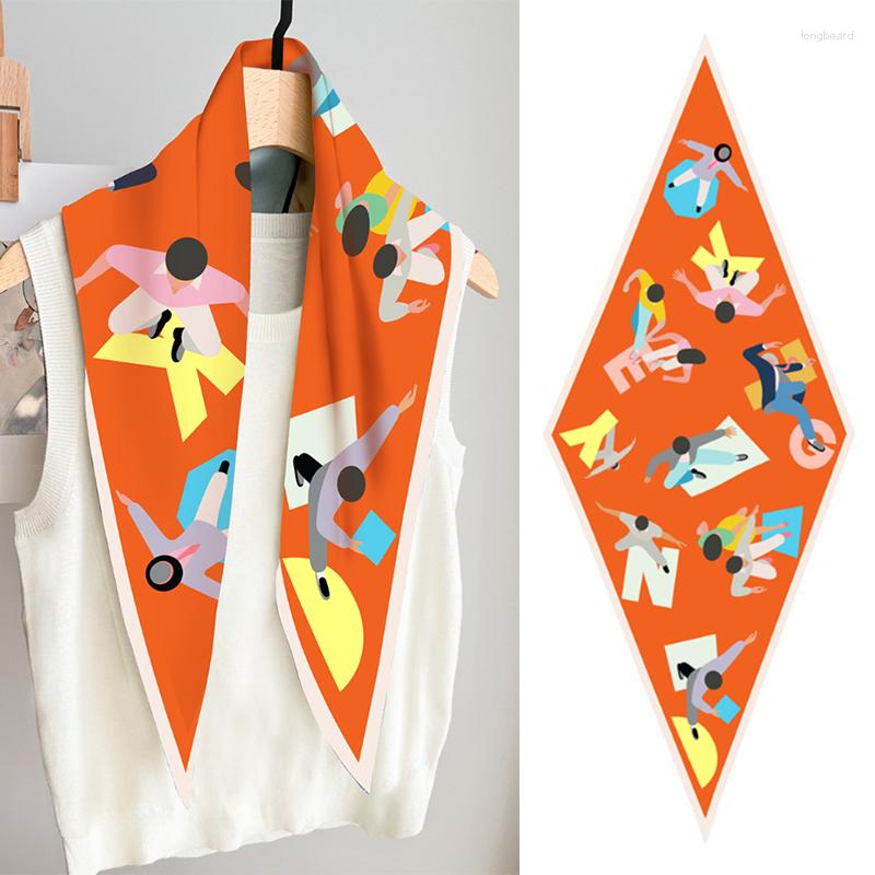 Scarves Lozenge Lovely Dancer Print Skinny Silk Scarfs Women Foulard Soft Satin Neckerchief Female Hairband Lady Neck Fashion
Scarves Lozenge Lovely Dancer Print Skinny Silk Scarfs Women Foulard Soft Satin Neckerchief Female Hairband Lady Neck Fashion