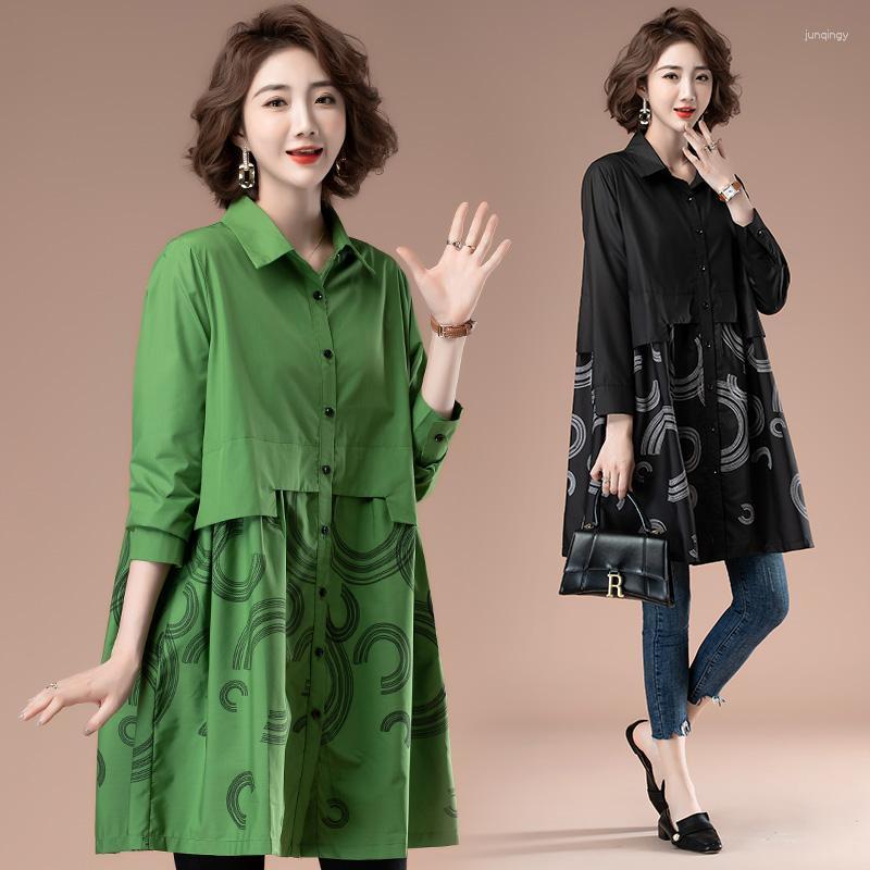 Women's Blouses 2023 Autumn Square Neck Mid Length A-line Shirt Women's Loose Windbreaker Coat, Black
Women's Blouses 2023 Autumn Square Neck Mid Length A-line Shirt Women's Loose Windbreaker Coat, Black
