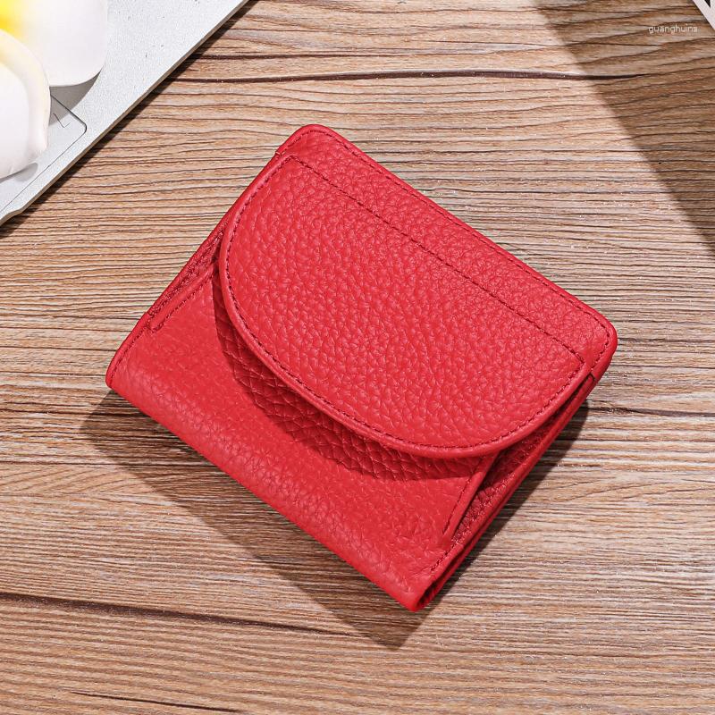 Wallets Women's Wallet Small Genuine Leather Purse Women Cards Holders Short Coin Ladies, Big red
Wallets Women's Wallet Small Genuine Leather Purse Women Cards Holders Short Coin Ladies, Big red