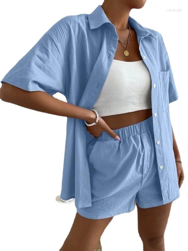 Women' Tracksuits 2023 Summer Stlye Cotton Suit RShirt And Shorts Solid Color Short Sleeve Women Set, Orange
Women' Tracksuits 2023 Summer Stlye Cotton Suit RShirt And Shorts Solid Color Short Sleeve Women Set, Orange