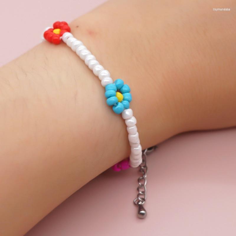 Strand Beaded Strands XUXI Women Adjustable Toggle-clasps Boho Floret-Daisy Bracelet Couples Fashion Handmade S203 Raym22
Strand Beaded Strands XUXI Women Adjustable Toggle-clasps Boho Floret-Daisy Bracelet Couples Fashion Handmade S203 Raym22
