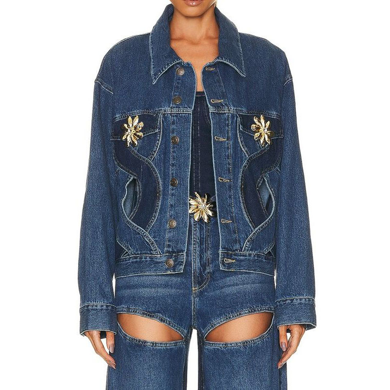Women Denim Jacket Designer Woman Fashion Short Jackets Casual Oversized Long Sleeve Coat Spring Summer Sun Protection Outerwear, Blue tops
Women Denim Jacket Designer Woman Fashion Short Jackets Casual Oversized Long Sleeve Coat Spring Summer Sun Protection Outerwear, Blue tops