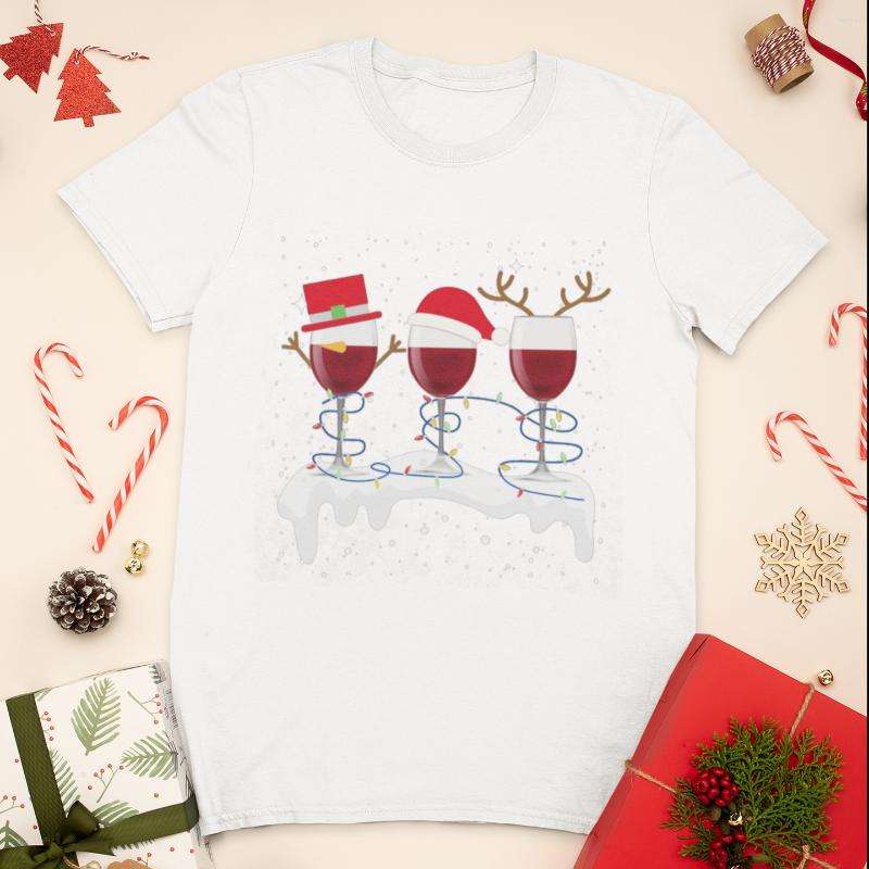 Women' T Shirts Three Wine Glasses 2023 Christmas Print Fashion Women T-shirt Casual All-match Lady White Short-sleeved Top Trendy, 23pn180-t-white
Women' T Shirts Three Wine Glasses 2023 Christmas Print Fashion Women T-shirt Casual All-match Lady White Short-sleeved Top Trendy, 23pn180-t-white