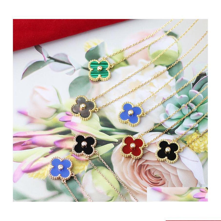 Pendant Necklaces 2022 Fashion Crystal Woman Necklace Korean Classic Designer Clover High Quality Stainless Steel N Dht8J
Pendant Necklaces 2022 Fashion Crystal Woman Necklace Korean Classic Designer Clover High Quality Stainless Steel N Dht8J