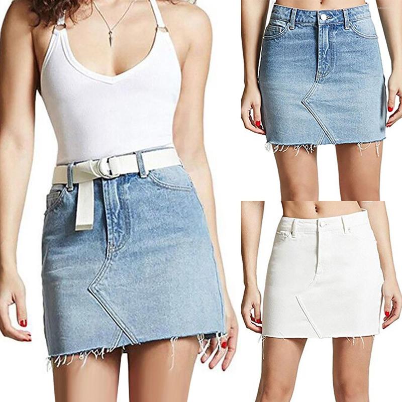 Skirts Women Summer High Waist Denim Mini A-Line Classic All-match Womens Street Hips Skirt Casual Selling Cool Simple, White
Skirts Women Summer High Waist Denim Mini A-Line Classic All-match Womens Street Hips Skirt Casual Selling Cool Simple, White